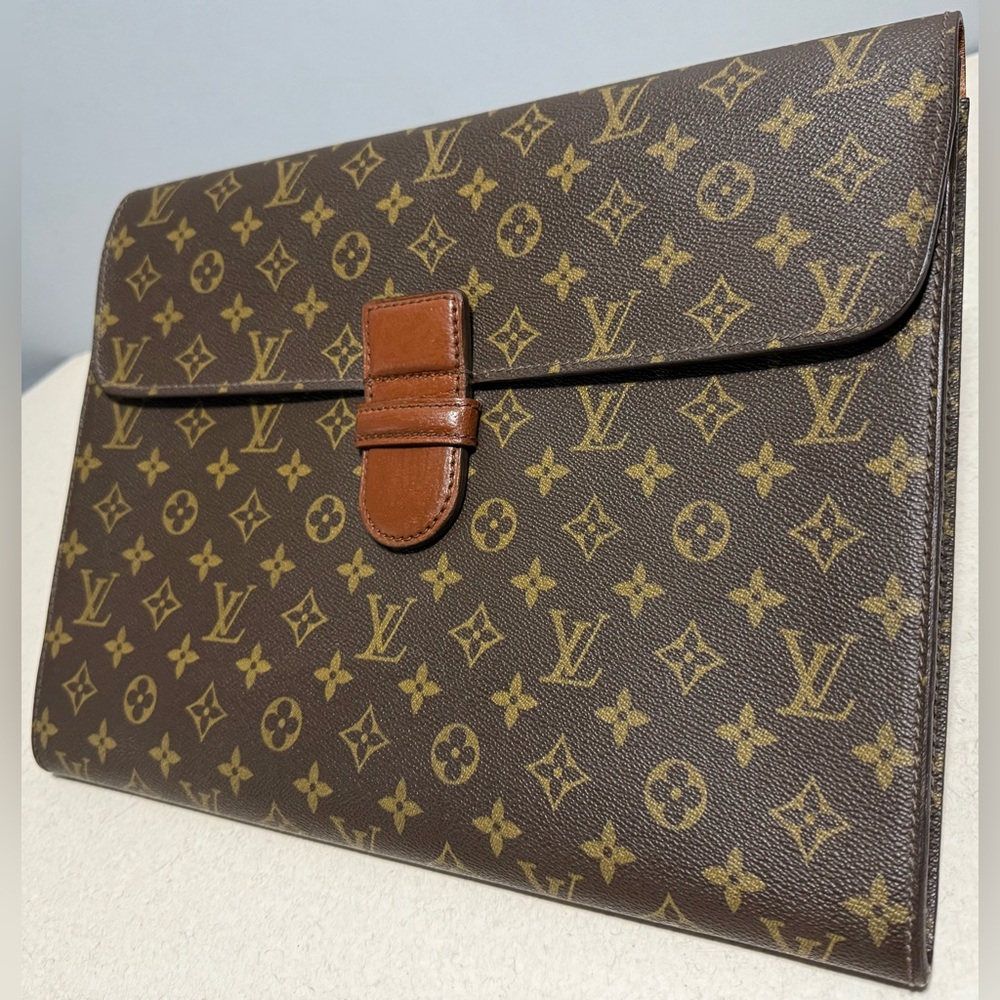 Louis Vuitton Brown Monogram Briefcase